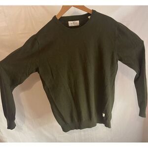 Men's Lindbergh‎ Dark Green 100% Cotton Golf/ Professional Sweater- Size L